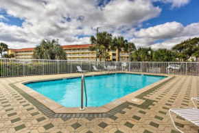 Gulf-View Condo with Pool Walk to Private Beach!